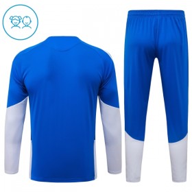 Juventus Criança Sweat de Treino 2026-27 Quarter-Zip Azul