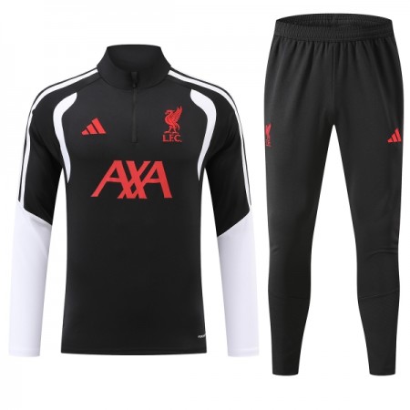 Liverpool Sweat de Treino 2026-27 Quarter-Zip Preta Liverpool Sweat de Treino 2026-27 Quarter-Zip Preta