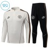 Manchester City Criança Sweat de Treino 2026-27 Quarter-Zip Cinza Manchester City Criança Sweat de Treino 2026-27 Quarter-Zip Cinza
