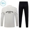 Manchester City Criança Sweat de Treino 2026-27 Quarter-Zip Cinza