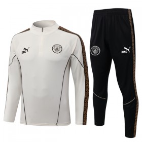 Manchester City Sweat de Treino 2026-27 Quarter-Zip Cinza