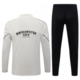 Manchester City Sweat de Treino 2026-27 Quarter-Zip Cinza