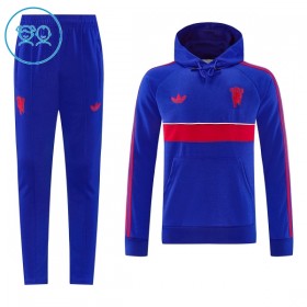 Manchester United Hoodie Criança Sweat de Treino 2026-27 Azul