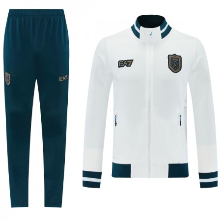 Napoli Casaco de Treino Conjunto 2026-27 Branca Napoli Casaco de Treino Conjunto 2026-27 Branca