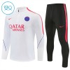 Paris Saint-Germain Criança Sweat de Treino 2026-27 Quarter-Zip Branca