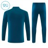 Portugal Criança Sweat de Treino 2026-27 Quarter-Zip Azul