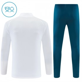 Portugal Criança Sweat de Treino 2026-27 Quarter-Zip Branca