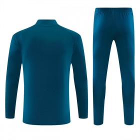 Portugal Sweat de Treino 2026-27 Quarter-Zip Azul