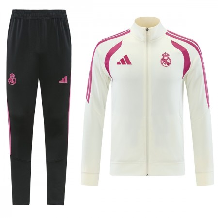 Real Madrid Casaco de Treino Conjunto 2026-27 Branca Real Madrid Casaco de Treino Conjunto 2026-27 Branca