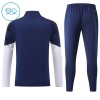 Real Madrid Criança Sweat de Treino 2026-27 Quarter-Zip Azul