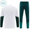 Real Madrid Criança Sweat de Treino 2026-27 Quarter-Zip Branca