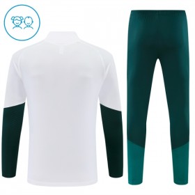Real Madrid Criança Sweat de Treino 2026-27 Quarter-Zip Branca