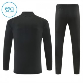 Real Madrid Criança Sweat de Treino 2026-27 Quarter-Zip Preta