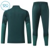 Real Madrid Criança Sweat de Treino 2026-27 Quarter-Zip Verde
