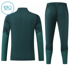 Real Madrid Criança Sweat de Treino 2026-27 Quarter-Zip Verde