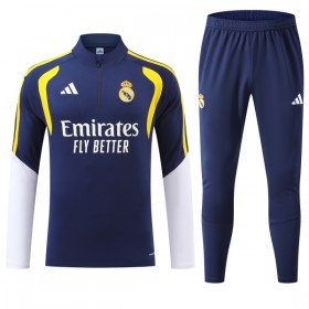 Real Madrid Sweat de Treino 2026-27 Quarter-Zip Azul