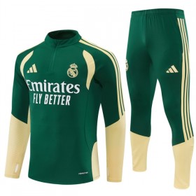 Real Madrid Sweat de Treino 2026-27 Quarter-Zip Verde