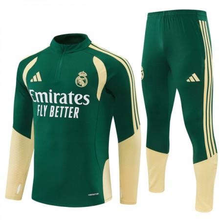 Real Madrid Sweat de Treino 2026-27 Quarter-Zip Verde
