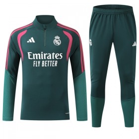 Real Madrid Sweat de Treino 2026-27 Quarter-Zip Verde