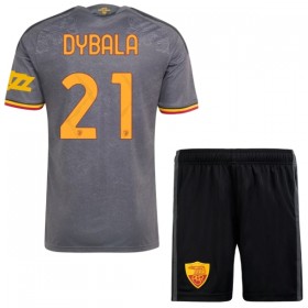 Camisola AS Roma Dybala 21 Criança Equipamento 3ª 2026-27 Manga Curta