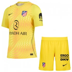 Camisola Atlético Madrid Guarda Redes Criança 2026-27 Amarela Manga Curta