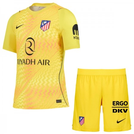 Camisola Atlético Madrid Guarda Redes Criança 2026-27 Amarela Manga Curta Camisola Atlético Madrid Guarda Redes Criança 2026-27 Amarela Manga Curta