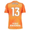 Camisola Atlético Madrid Oblak 13 Guarda Redes 2026-27 Laranja Manga Curta
