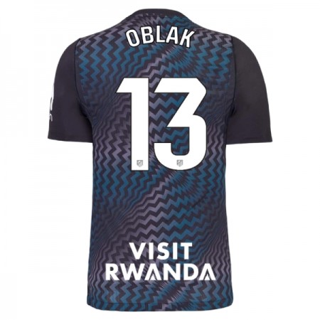 Camisola Atlético Madrid Oblak 13 Guarda Redes 2026-27 Preta Manga Curta