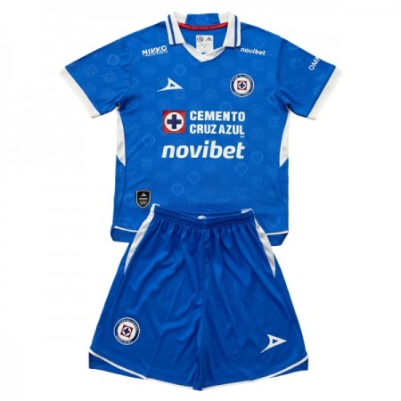 Camisola Cruz Azul Criança Equipamento Principal 2026-27 Manga Curta Camisola Cruz Azul Criança Equipamento Principal 2026-27 Manga Curta