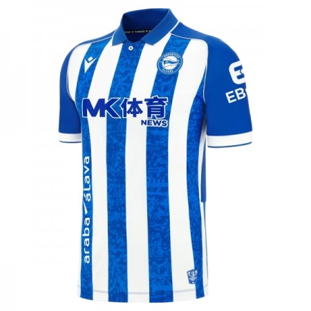 Camisola Deportivo Alaves Equipamento Principal 2026-27 Manga Curta Camisola Deportivo Alaves Equipamento Principal 2026-27 Manga Curta