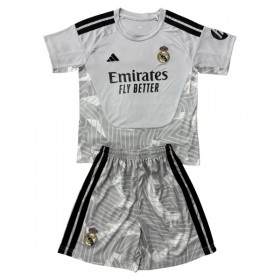Camisola Real Madrid Guarda Redes Criança 2026-27 Cinza Manga Curta