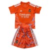 Camisola Real Madrid Guarda Redes Criança 2026-27 Laranja Manga Curta Camisola Real Madrid Guarda Redes Criança 2026-27 Laranja Manga Curta