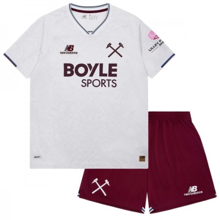 Camisola West Ham United Criança Equipamento Alternativa 2026-27 Manga Curta