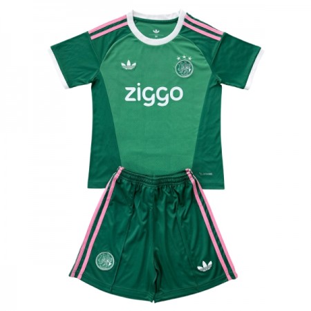 Camisola Ajax Amsterdam Guarda Redes Criança 2026-27 Verde Manga Curta Camisola Ajax Amsterdam Guarda Redes Criança 2026-27 Verde Manga Curta