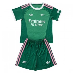 Camisola Arsenal Guarda Redes Criança 2026-27 Verde Manga Curta
