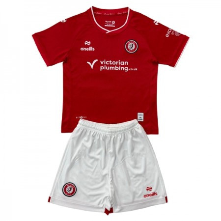 Camisola Bristol City Criança Equipamento Principal 2026-27 Manga Curta Camisola Bristol City Criança Equipamento Principal 2026-27 Manga Curta