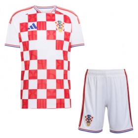 Camisola Croácia Criança Equipamento Principal 2026-27 Manga Curta