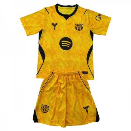 Camisola FC Barcelona Guarda Redes Criança Equipamento Alternativa 2026-27 Amarela Manga Curta