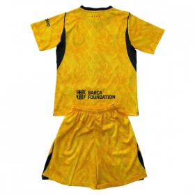 Camisola FC Barcelona Guarda Redes Criança Equipamento Alternativa 2026-27 Amarela Manga Curta