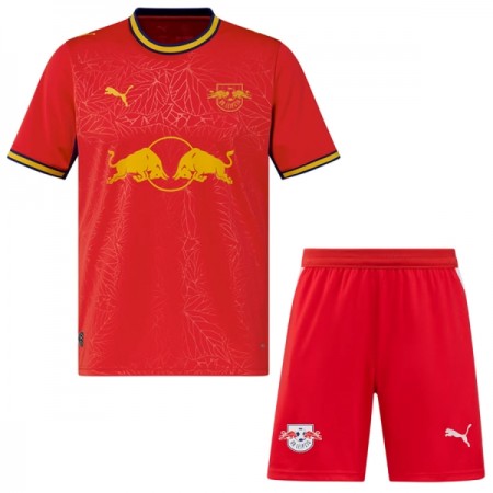 Camisola RB Leipzig Criança Equipamento Alternativa 2026-27 Manga Curta Camisola RB Leipzig Criança Equipamento Alternativa 2026-27 Manga Curta