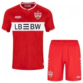 Camisola VfB Stuttgart Criança Equipamento Alternativa 2026-27 Manga Curta