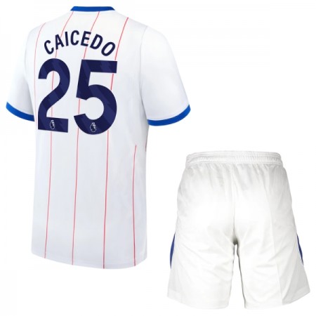 Camisola Chelsea Caicedo 25 Criança Equipamento 3ª 2026-27 Manga Curta Camisola Chelsea Caicedo 25 Criança Equipamento 3ª 2026-27 Manga Curta