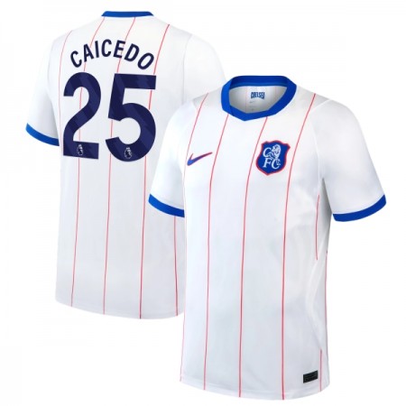 Camisola Chelsea Caicedo 25 Equipamento 3ª 2026-27 Manga Curta