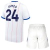 Camisola Chelsea James 24 Criança Equipamento 3ª 2026-27 Manga Curta Camisola Chelsea James 24 Criança Equipamento 3ª 2026-27 Manga Curta