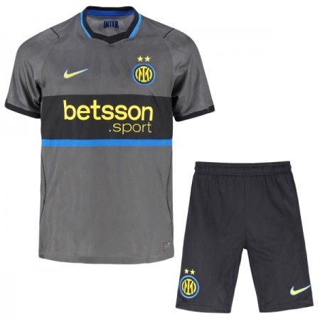 Camisola Inter de Milão Criança Equipamento 3ª 2026-27 Manga Curta