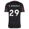 Camisola Liverpool B. Barcola 29 Equipamento 3ª 2026-27 Manga Curta