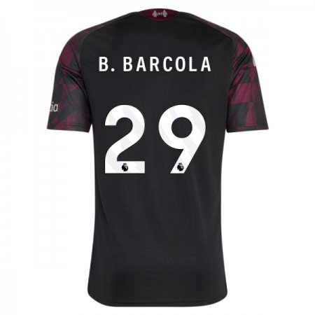 Camisola Liverpool B. Barcola 29 Equipamento 3ª 2026-27 Manga Curta