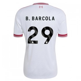 Camisola Liverpool B. Barcola 29 Equipamento Alternativa 2026-27 Manga Curta