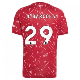 Camisola Liverpool B. Barcola 29 Equipamento Principal 2026-27 Manga Curta