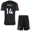 Camisola Liverpool Chiesa 14 Criança Equipamento 3ª 2026-27 Manga Curta Camisola Liverpool Chiesa 14 Criança Equipamento 3ª 2026-27 Manga Curta